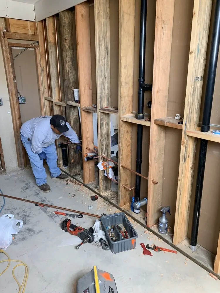 Commercial rough-in plumbing for Gas Line Repair in Siler City